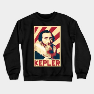 Johannes Kepler Retro Crewneck Sweatshirt